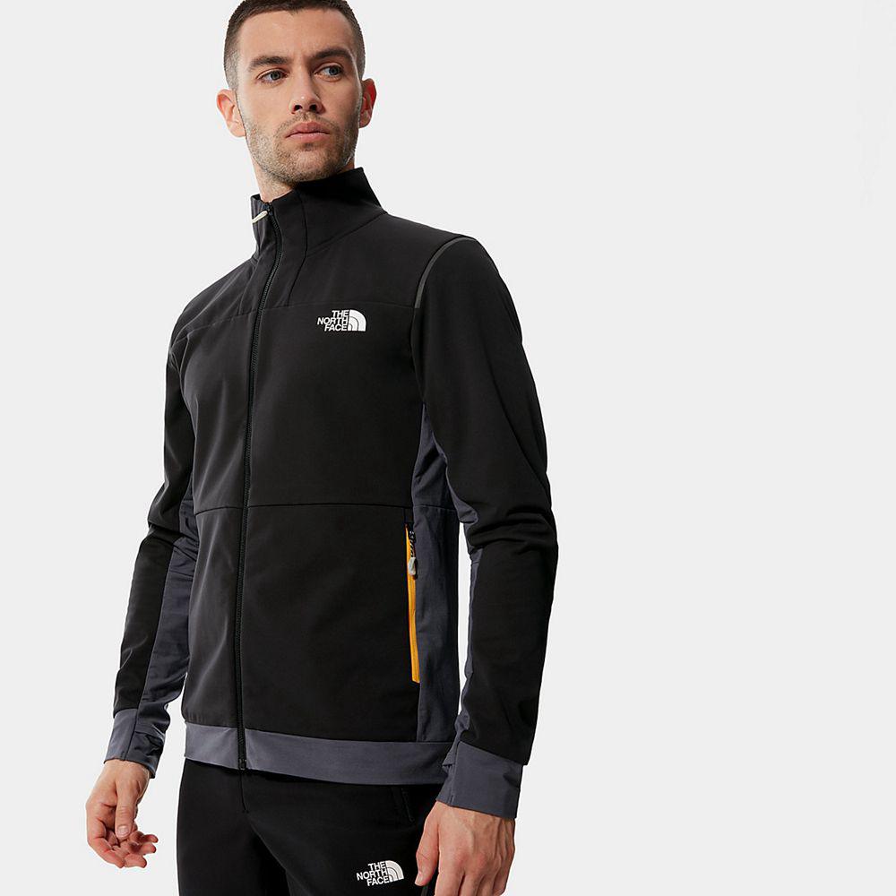 The North Face Speedtour Stretch Ανδρικα Σακάκι - Μαυρα / Γκρι (YXAO65309)